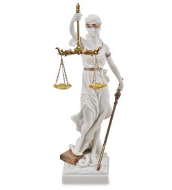 Veronese WS-556/ 4 Статуэтка «Фемида - богиня правосудия»