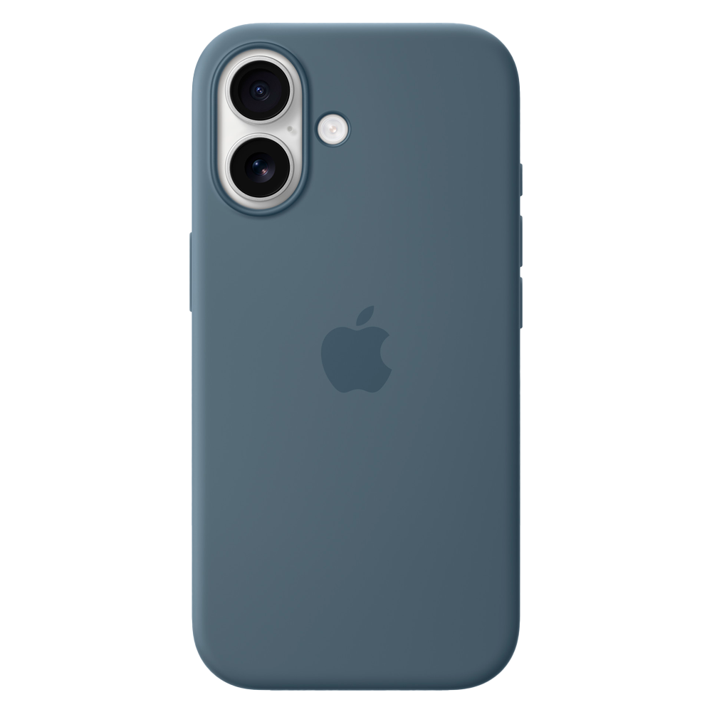 Силиконовый чехол Apple Silicone Case with MagSafe для iPhone 17, Anchor Blue