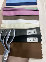 Подкладочная ткань сатин с черной ниткой Decstar-textil (высота 280 см, Турция)