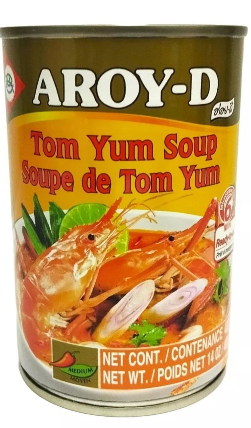 Суповая основа для  Том Ям Aroy-D жб 400г