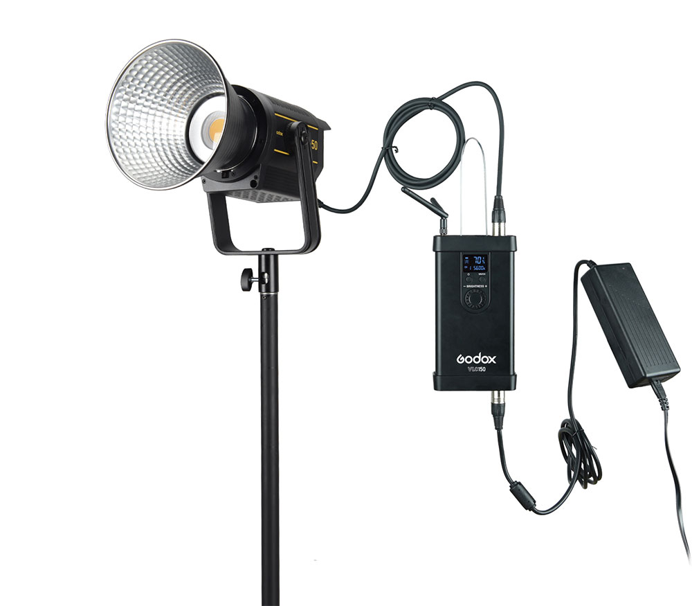 Осветитель Godox VL150, 150 Вт, 5600К, светодиодный, без пульта