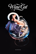 Лунная кошка в бокале / Moonlight Cat in a Glass