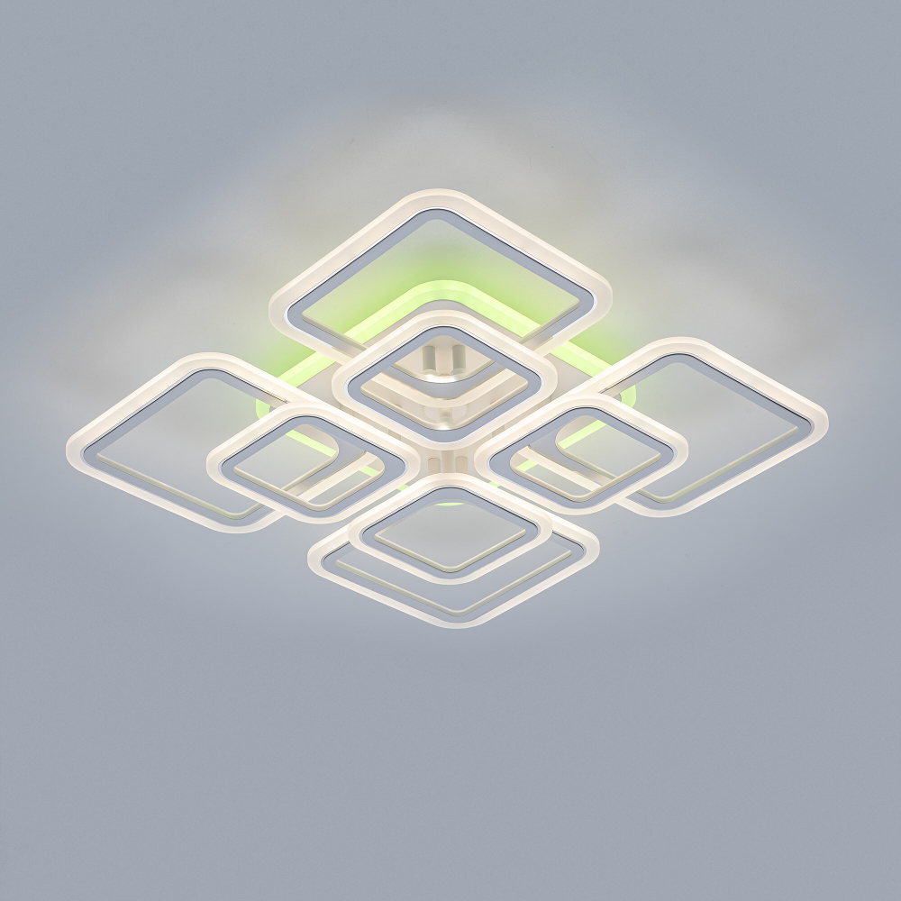 Citilux Марсель Смарт CL232A180E RGB Умная люстра Белая