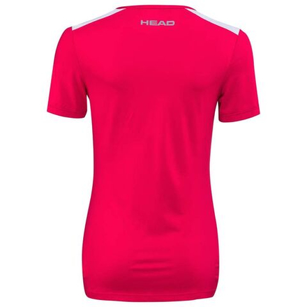 Женская теннисная футболка Head Club 22 Tech T-Shirt W - Розовый