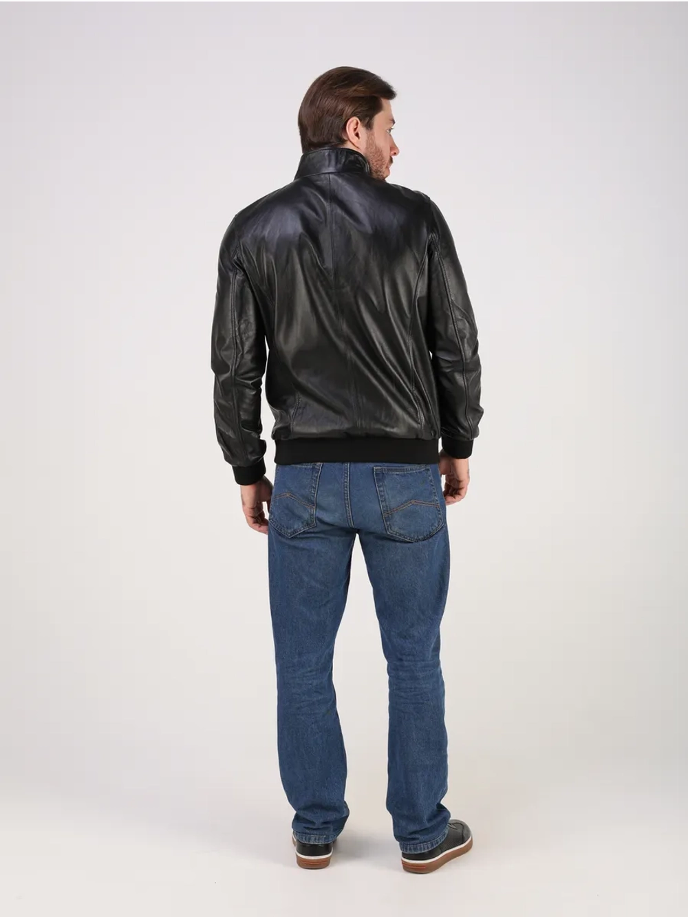 Кожаная куртка демисезонная натуральная