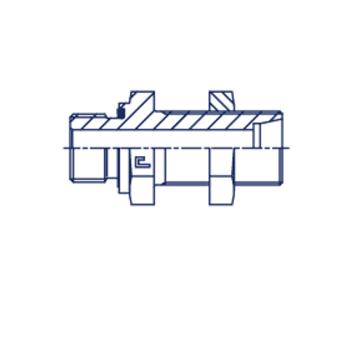 Штуцер FDE DL08 BSP 1/4 (корпус)