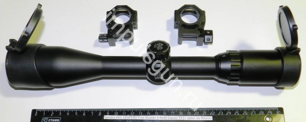 Оптический прицел LEAPERS True Hunter 3-9х40 Classic TF2+ крон. на Weaver SCP-U394FWT2