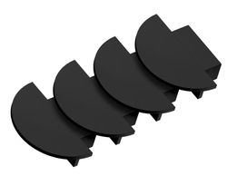 Ambrella Заглушка для встраиваемого алюминиевого профиля GP1001 (комплект 4шт) Alum Profile GP8120