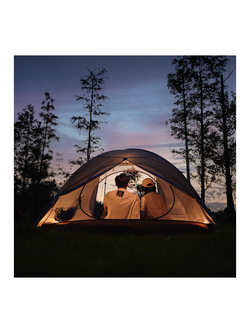 Палатка Naturehike Cloud-Creek (Yun chuan) 3-местная, алюминиевый каркас, коричневая, серия ВИНИЛ