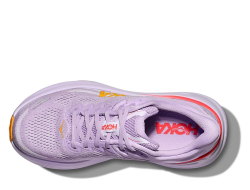 Кроссовки для бега женские Hoka Bondi 9 W Фиолетово-Оранжевые