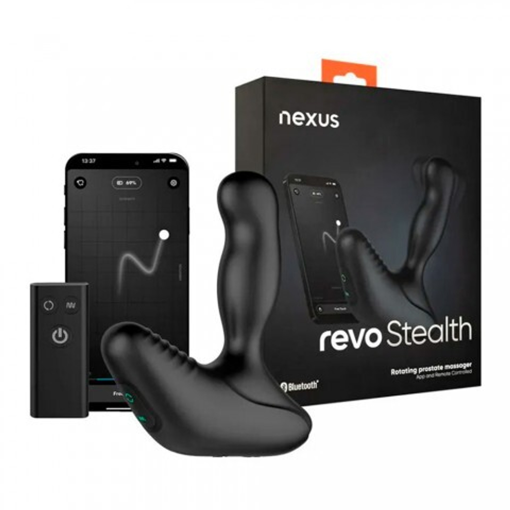 Вибромассажер простаты Nexus Revo Stealth App с вращающейся головкой
