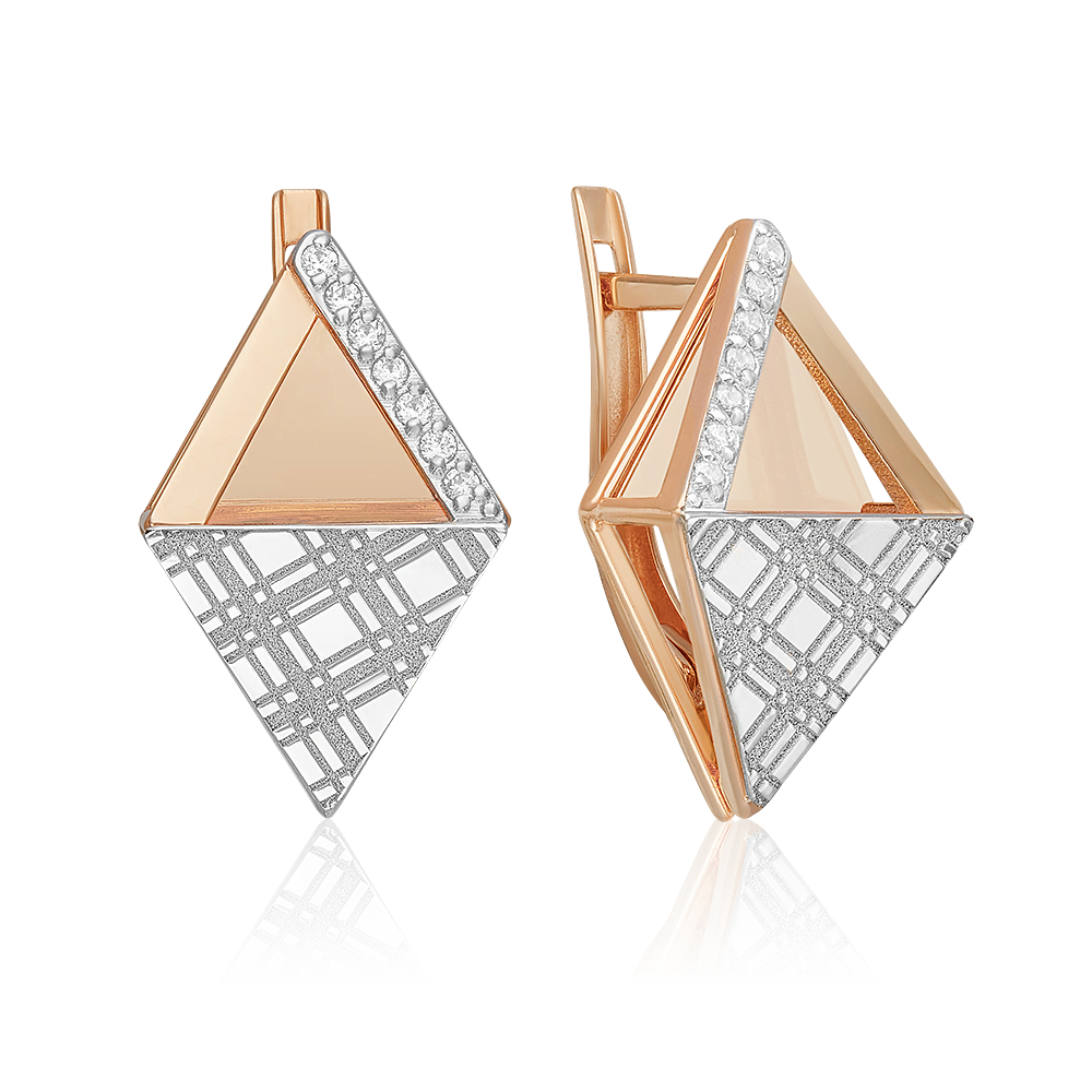Серьги из золота 585 пробы