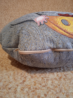 Гобеленовая подушка-игрушка Мышка 38х38