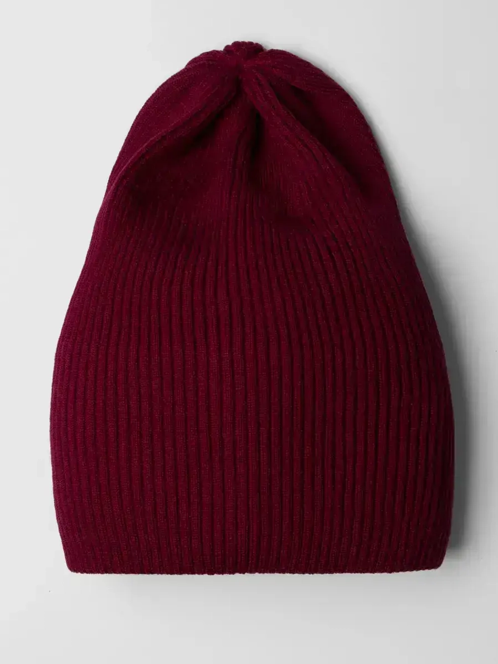 Женская шапка бини на осень