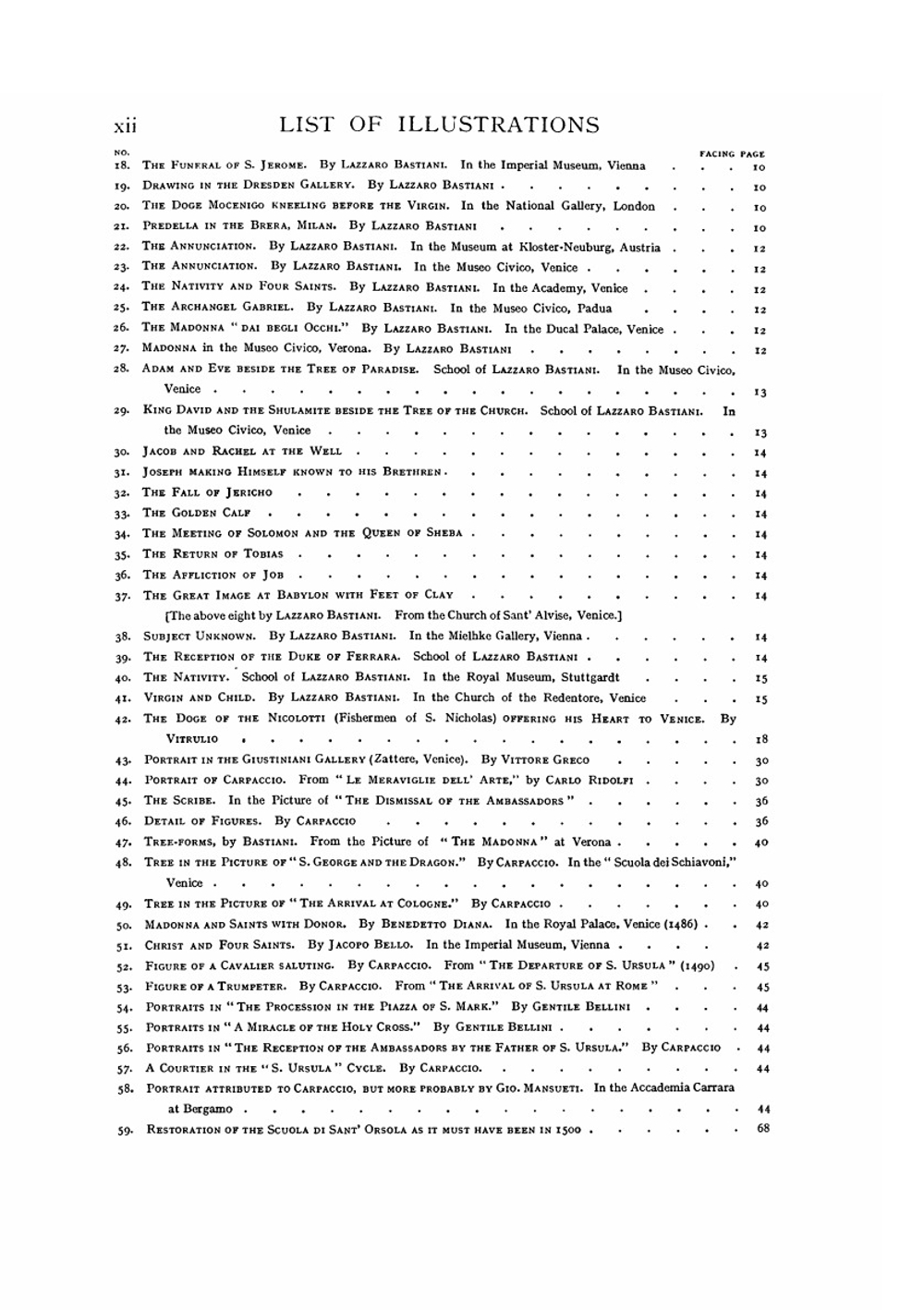 The life and works of Vittorio Carpaccio | Pompeo Molmenti; Late Gustav Ludwig; Robert H. Hobart Cust