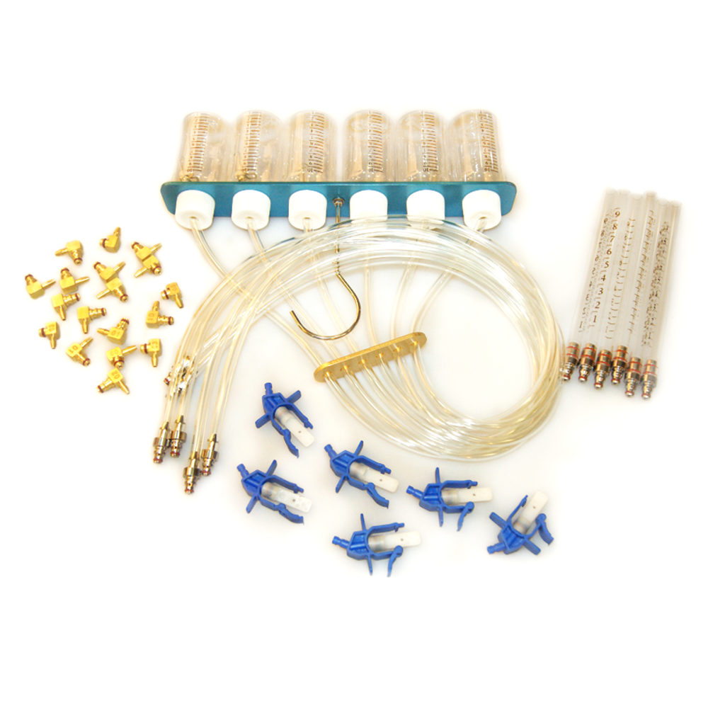 Набор для проверки инжекторов Common Rail по обратному сливу Car-Tool CT-1428A