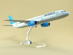 Модель самолета Airbus A321 (М1:100, Metrojet)