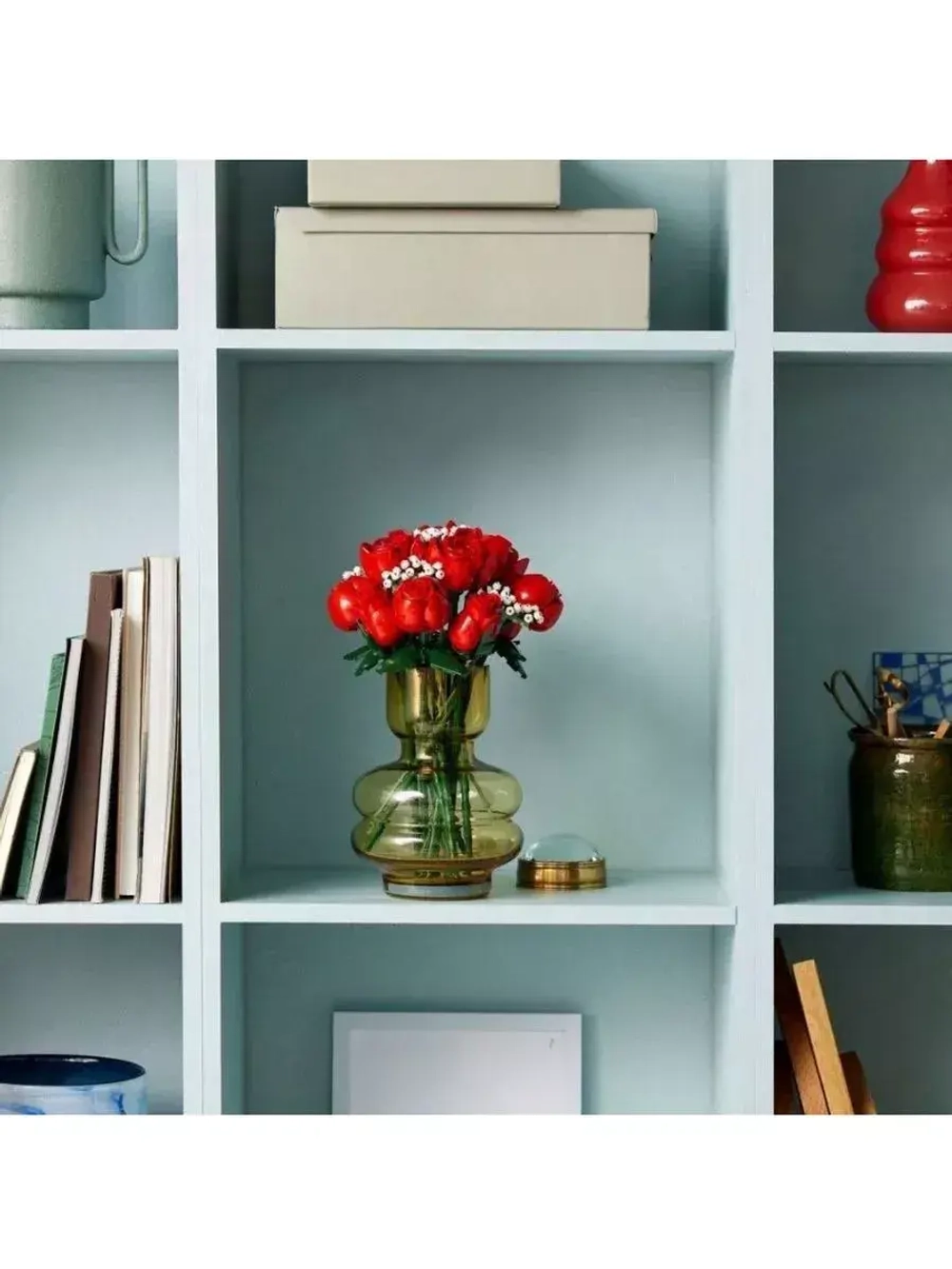 Конструктор Букет роз цветы 822 детали