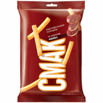 Чипсы картофельные Смак Казы 60 гр