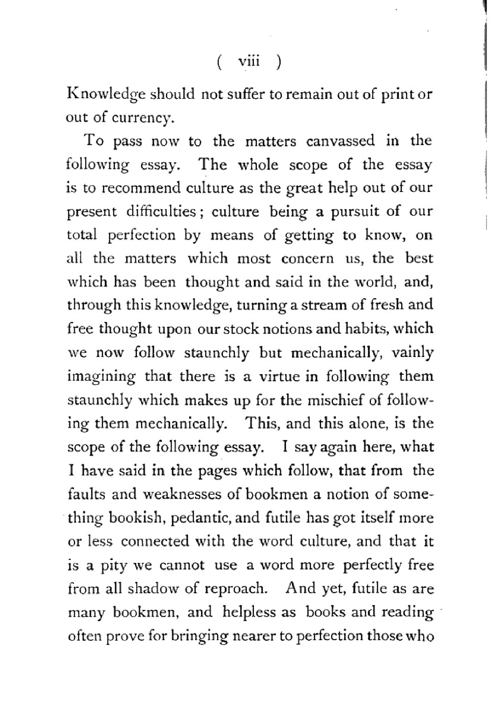 Culture and anarchy | Matthew Arnold