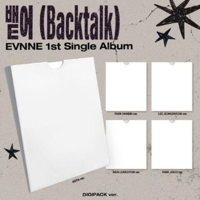 Альбом EVNNE - BACKTALK 1st Single Album DIGIPACK 5 Version SET