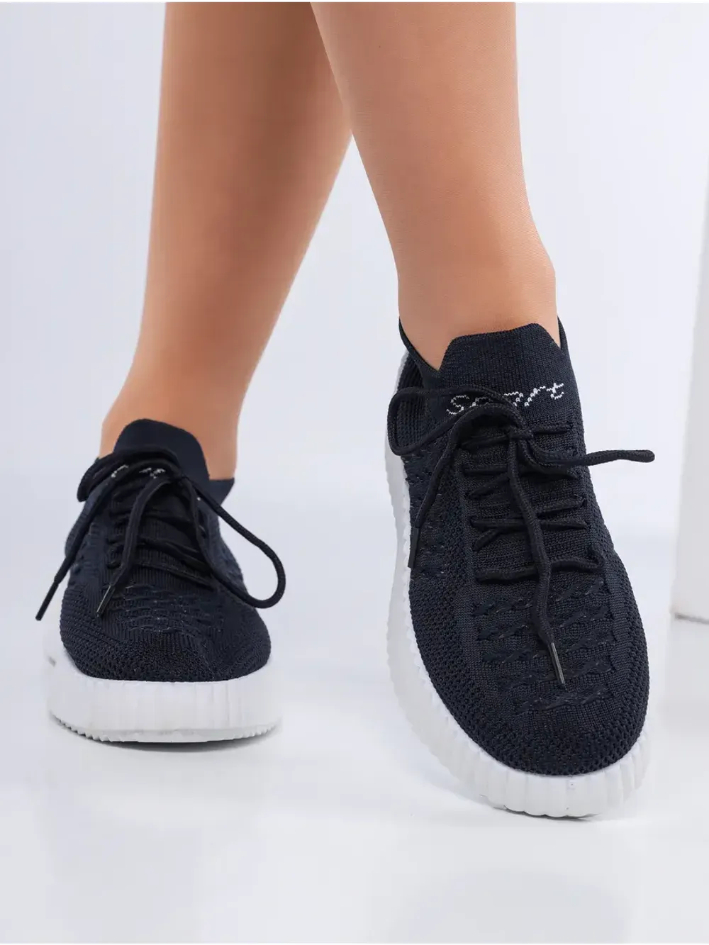 Слипоны на высокой подошве мокасины летние текстильные