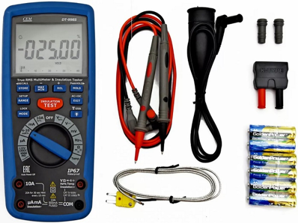 Мультиметр CEM DT-9985