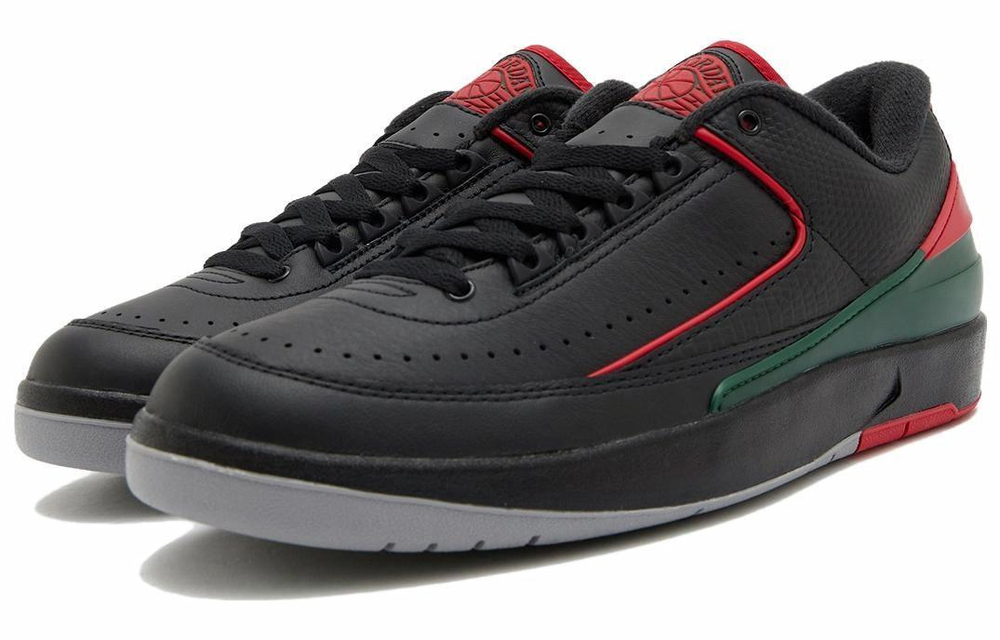 Кроссовки Jordan Air Jordan 2 Low "Black Fire Red"