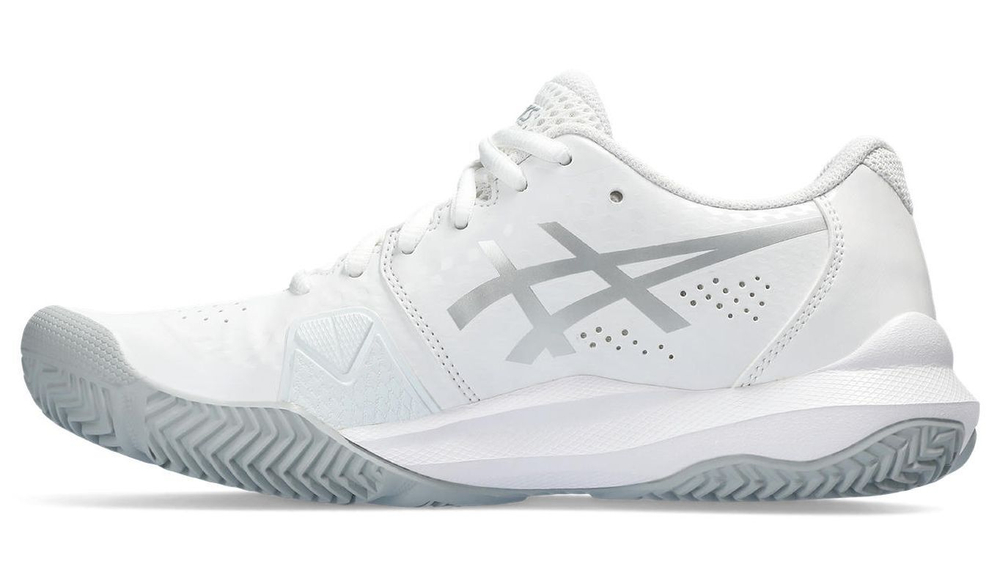 Женские кроссовки для Падел Asics Gel-Challenger 14 Padel - white/pure silver