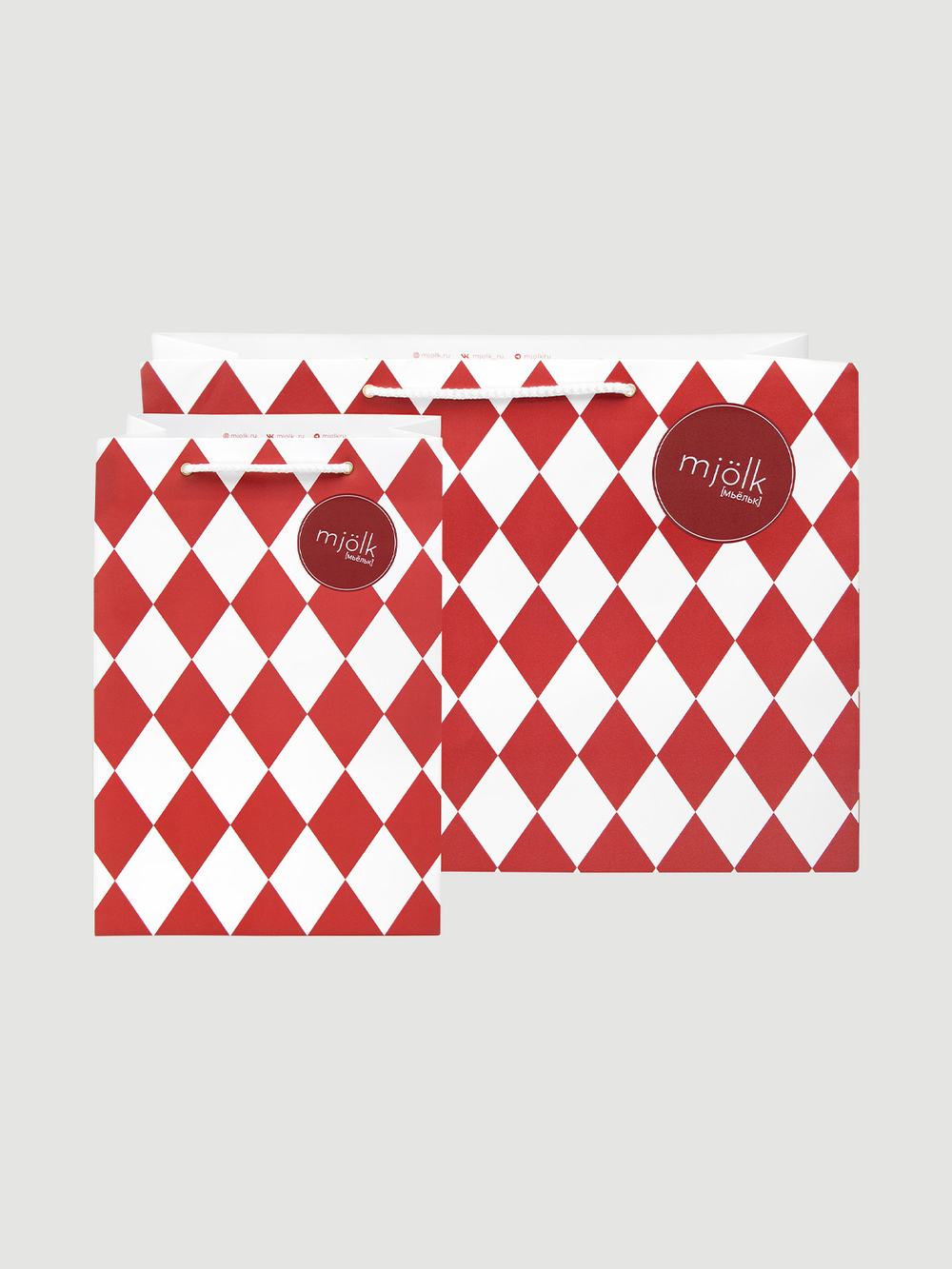 Пакет подарочный Mjölk малый