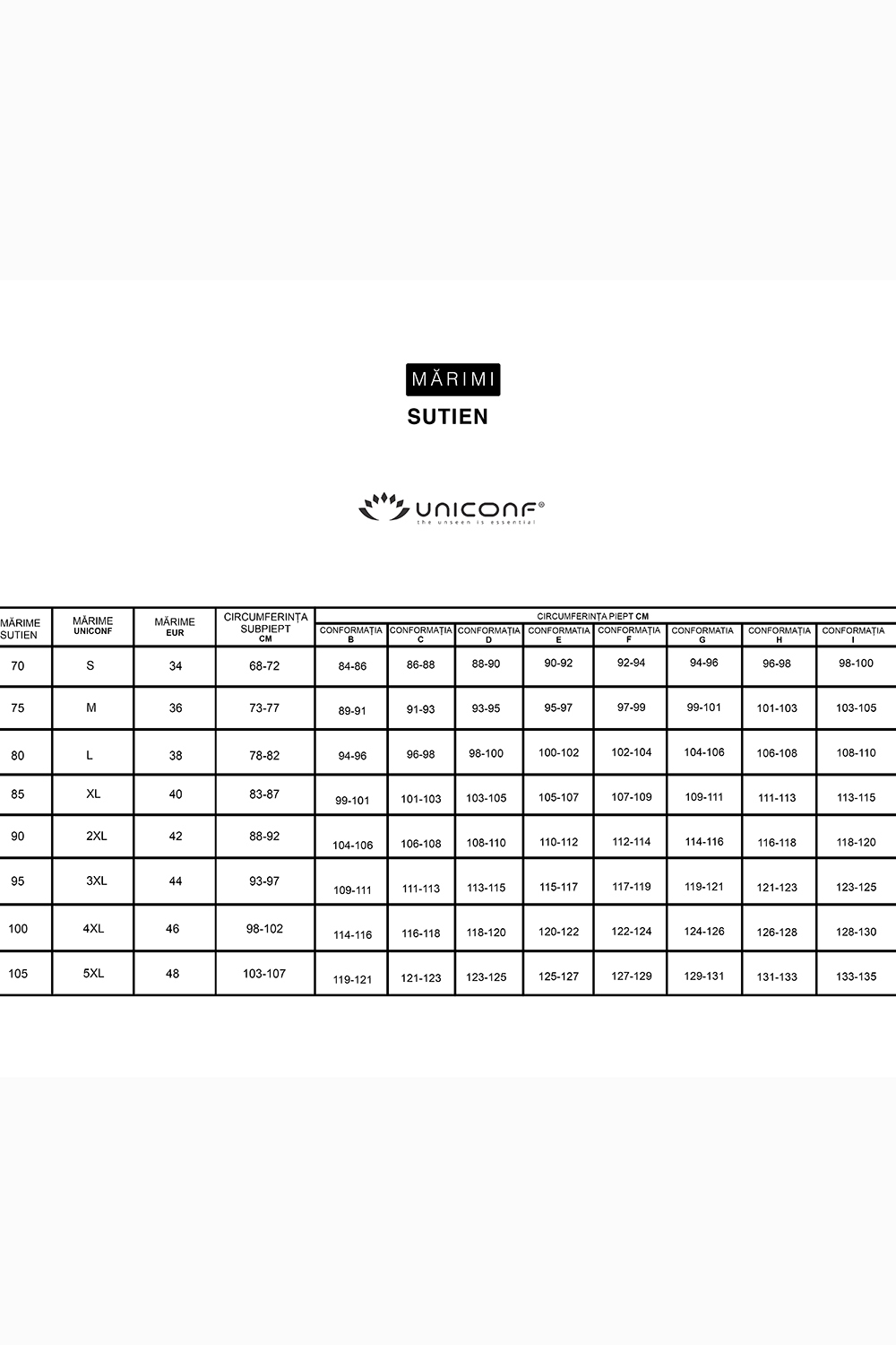 Бюстгальтер SM32 Бежевый Uniconf