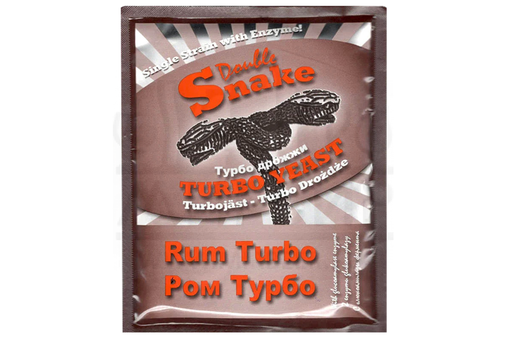 Спиртовые дрожжи DoubleSnake Rum Turbo", 70 г