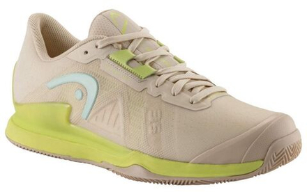 Женские Кроссовки теннисные Head Sprint Pro 3.5 Clay - macadamia/lime