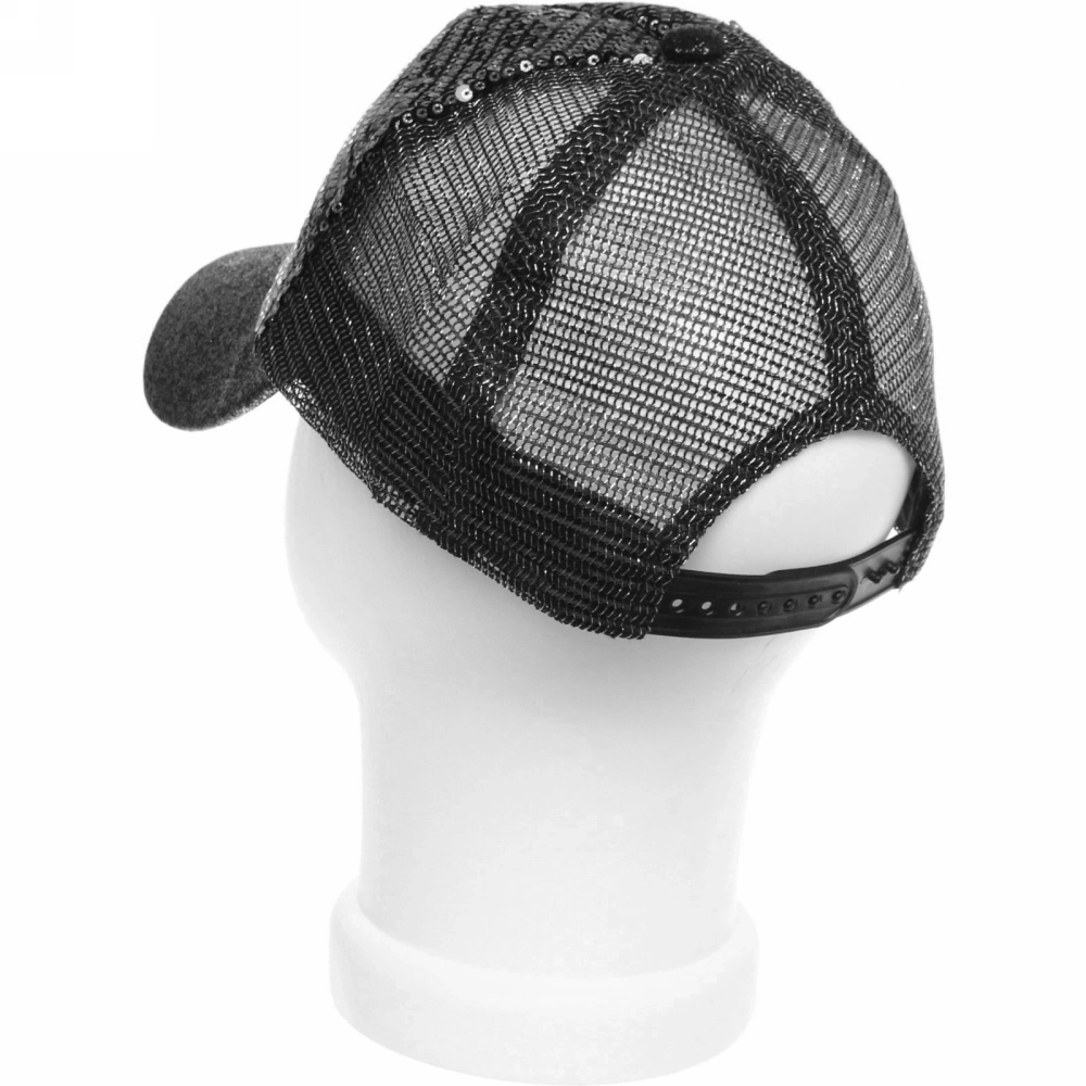 Бейсболка «Fashion city», пайетки, микс 3 цвета, р .58