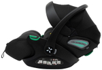 Коляска Agex Life 3 в 1 хромированная рама с автокреслом i-Safe Black ALM606 Midnight Grey (Темно-серый)