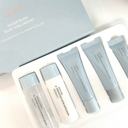 Набор миниатюр для интенсивного увлажнения кожи Laneige Water Bank Blue Hyaluronic 5 Step Essential Kit for Normal to Dry Skin