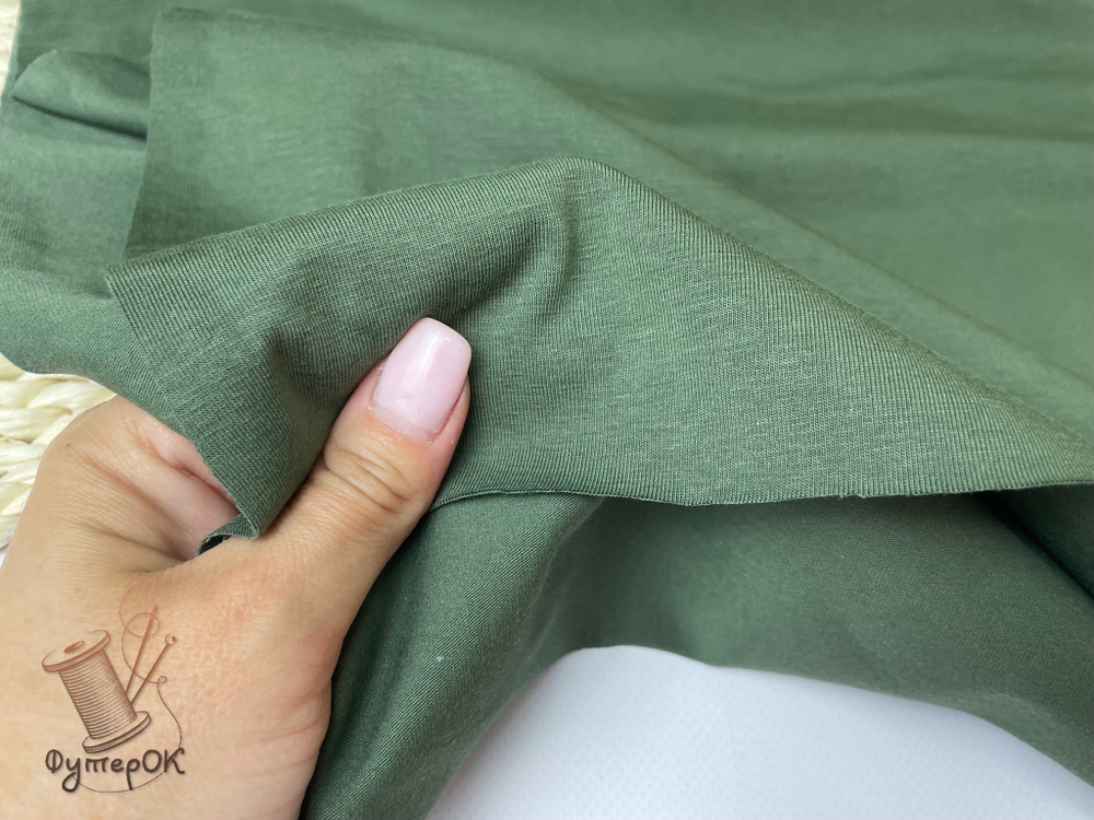 Кулирка с лайкрой ХАКИ