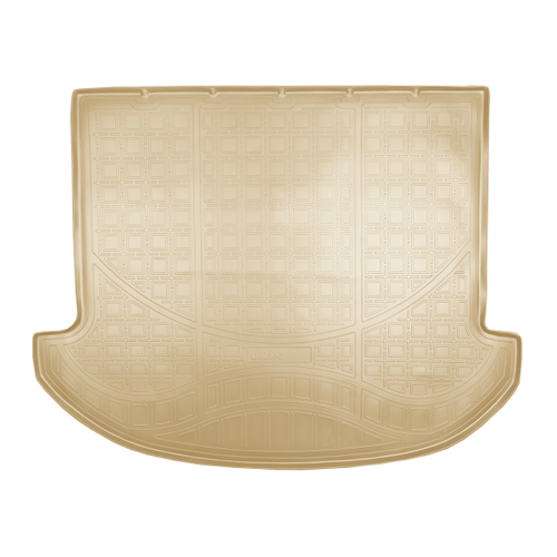 Коврик в багажник Norplast/Unidec для Hyundai Santa Fe в кузове DM (2012-) Бежевый,7 мест, полиуретан, арт.NPA00-T31-521-B