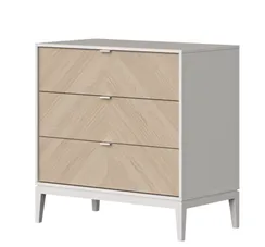 Комод Fjord 3 ящика (белый)