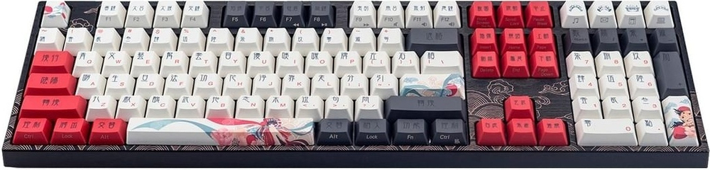 Клавиатура VARMILO VEM108 Beijing Opera EC V2 Iris черный