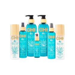 Шампунь CHI Aloe Vera для вьющихся волос, без сульфатов, 340мл