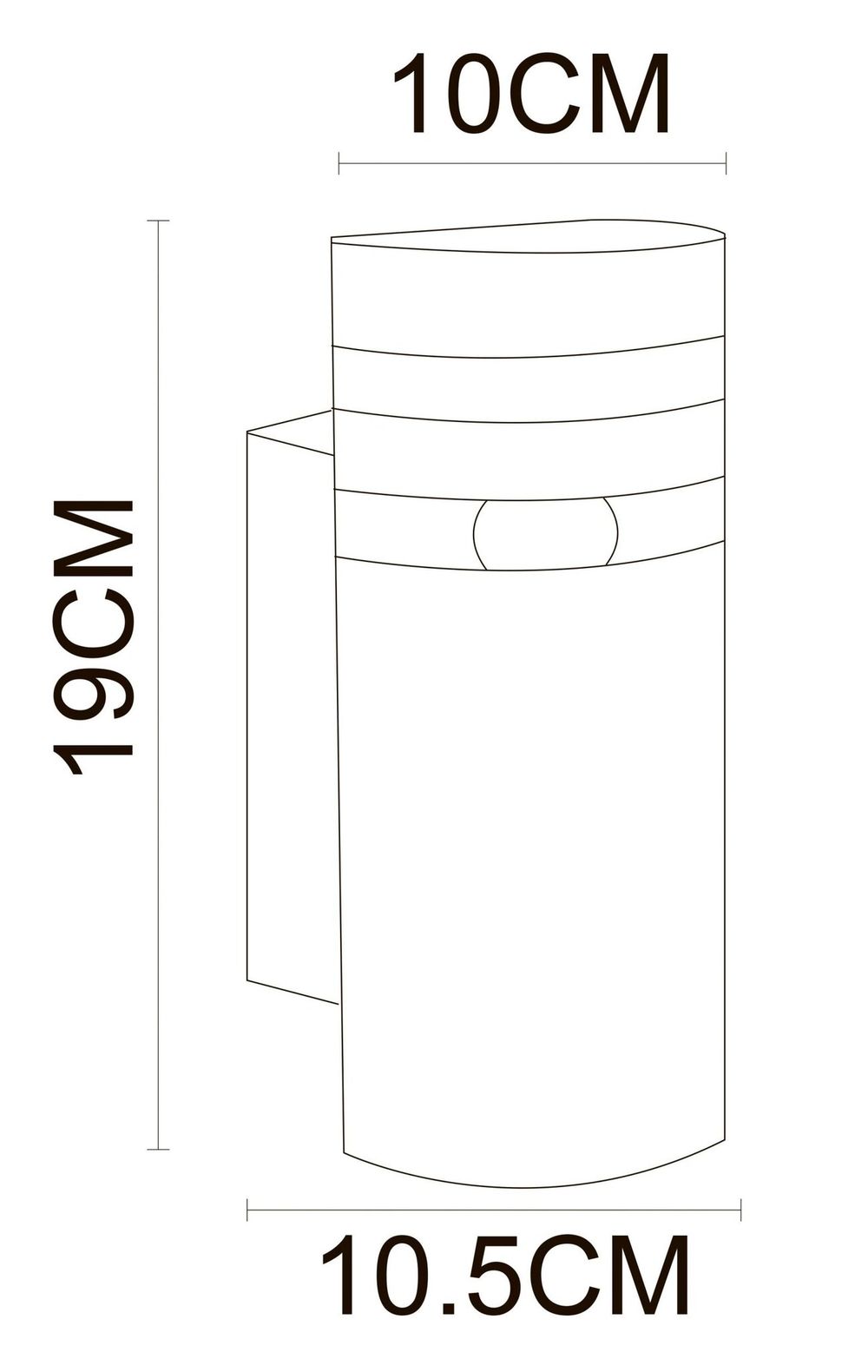 Уличный настенный светильник Arte Lamp