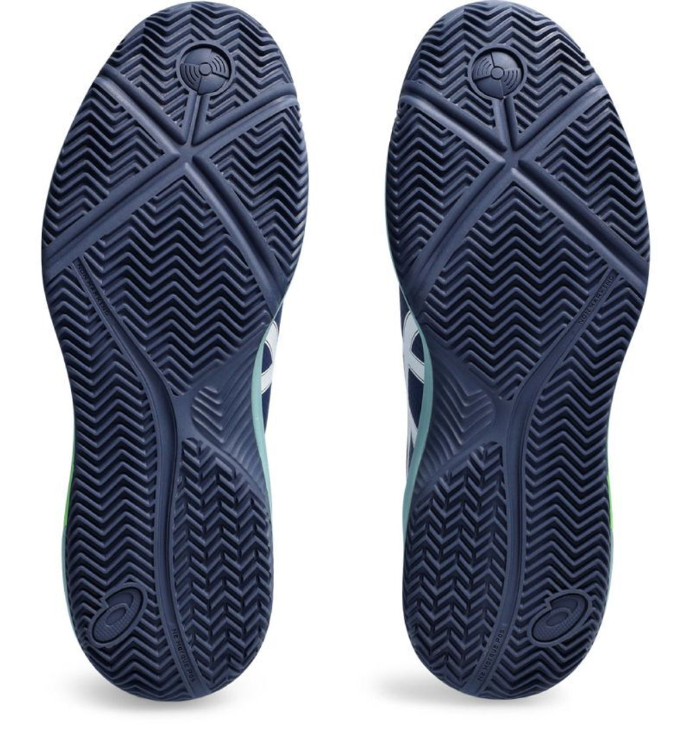 Мужские кросовки для Padel Asics Gel-Dedicate 8 Padel - thunder blue/white