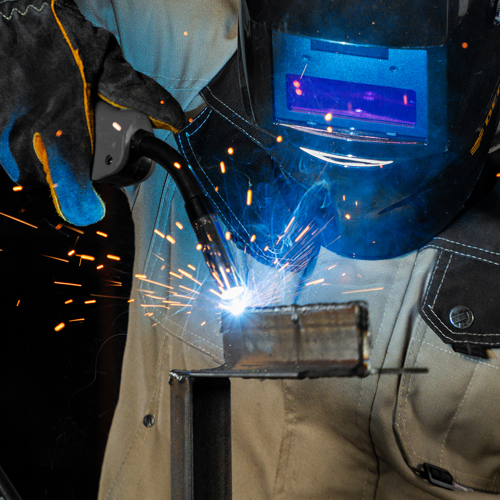 Аппарат инвертор. полуавтомат. cварки IMIG-160 Synergy, 160 А, ПВ 60%, катушка 5 кг Denzel