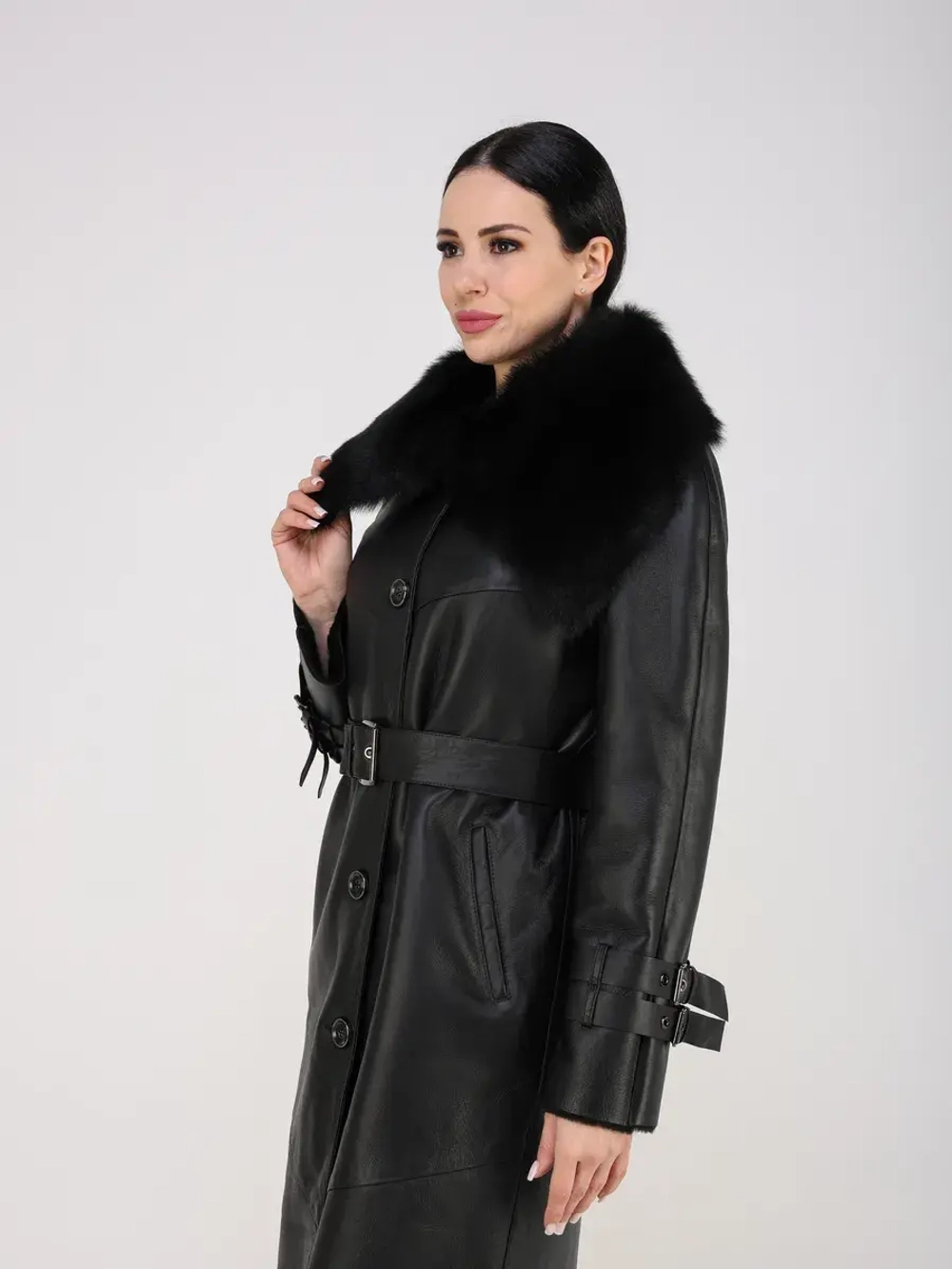 Дубленка зимняя натуральная