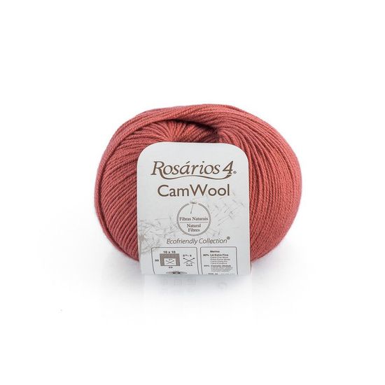 Пряжа ROSARIOS 4 Camwool (80% шерсть мериноса экстрафайн, 20% пух верблюда)