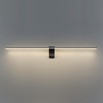 7069/10WL HIGHTECH ODL25 481 Настенный светильник черный/металл/акрил IP20 LED 10W 3500K 220V TINY