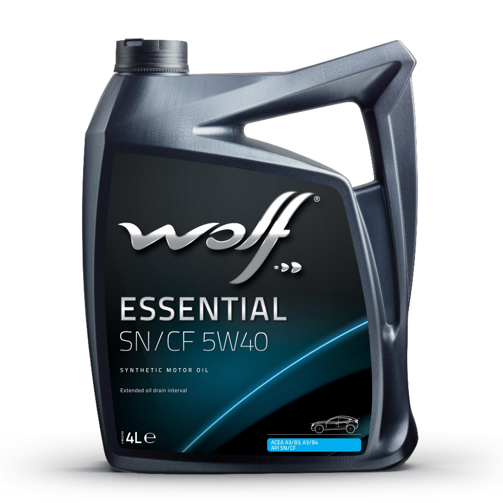 Масло моторное Wolf Essential 5W40 SN/CF 4л