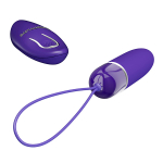 Фиолетовое виброяйцо 8,5см с пультом ДУ Pretty Love Darlene-Youth BI-014403WL