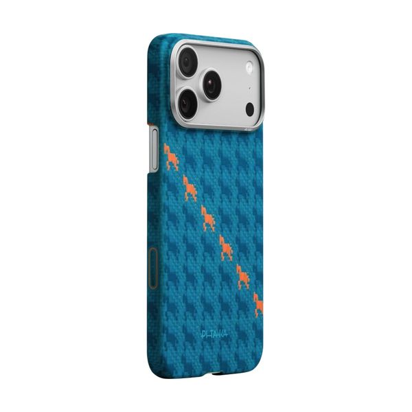 Чехол Pitaka Edge Case для iPhone 17 Pro, Индиго | Indigo